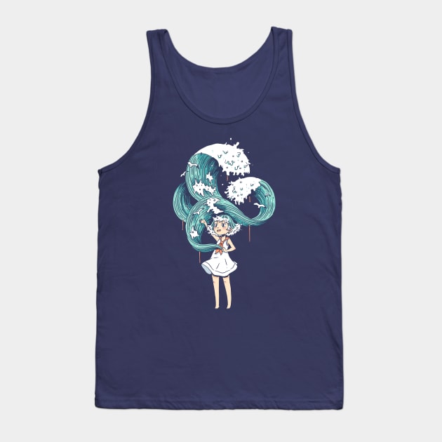 Daughter of the Sea Tank Top by Freeminds